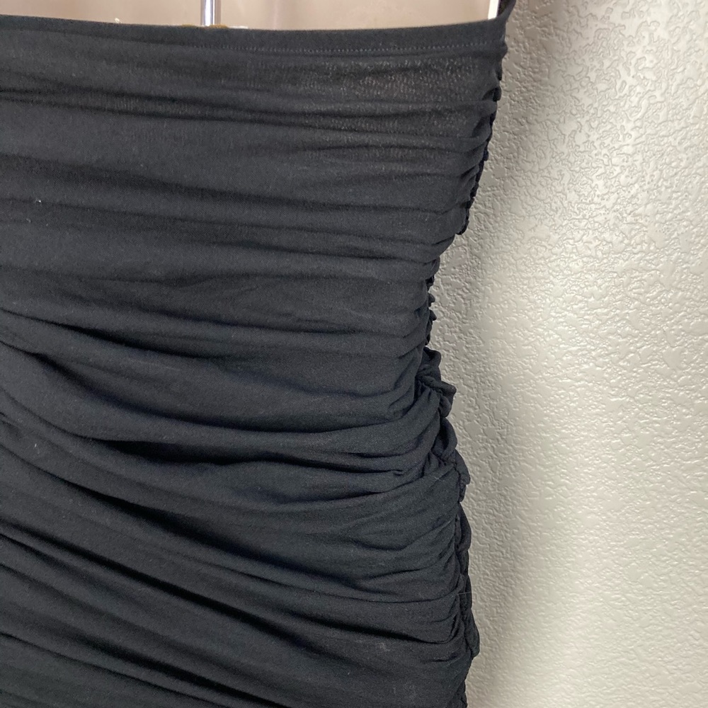 Zimmermann Black Ruched Halter Mini Dress - Picture 7 of 9
